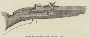 Caliver de Match Précoce, de Penshurst (1590) - English School